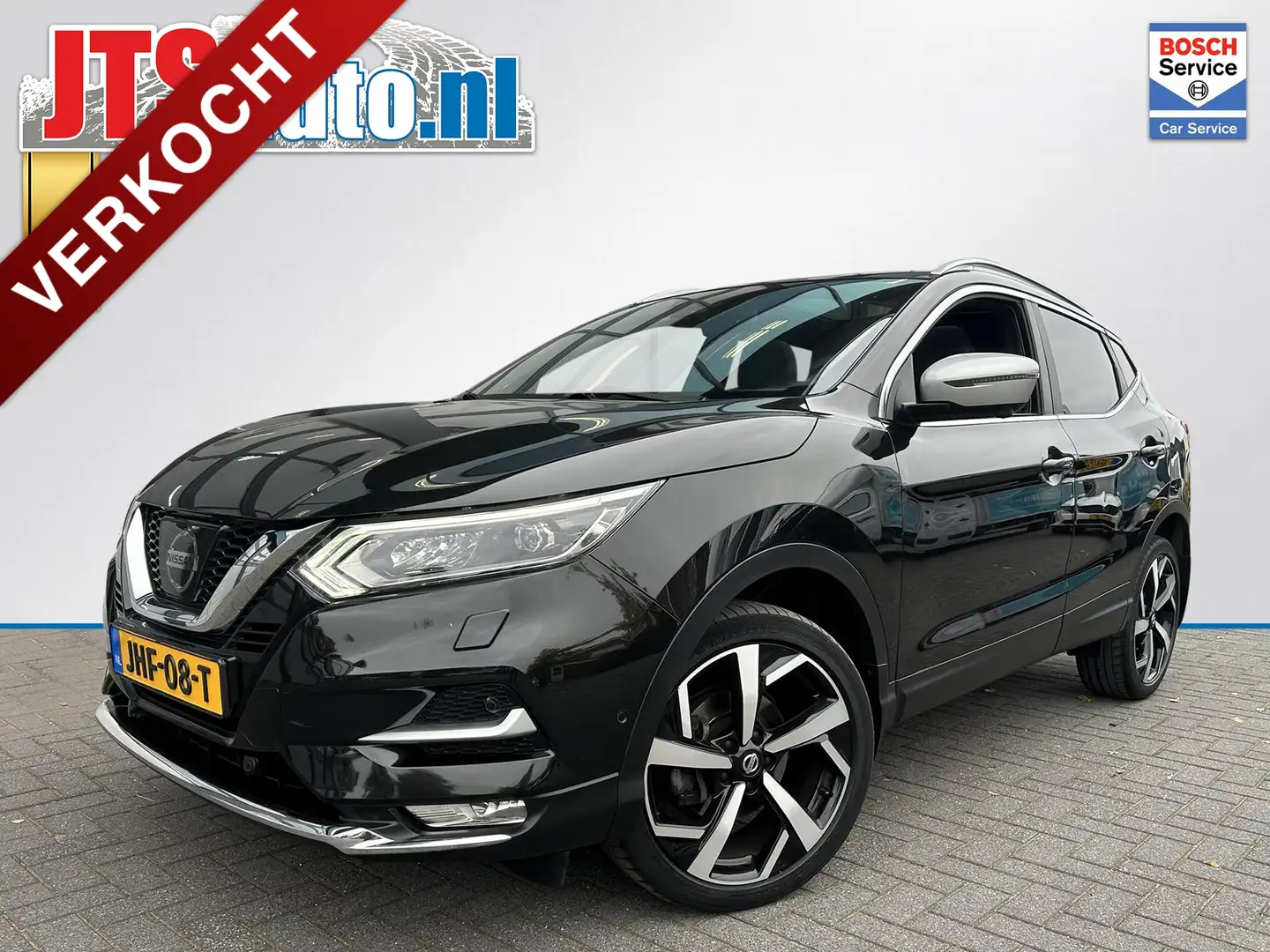 Nissan Qashqai 1.2 Tekna+ 2wd, Leder, Pano, Trekhaak, Stoelverwar Negro - 1