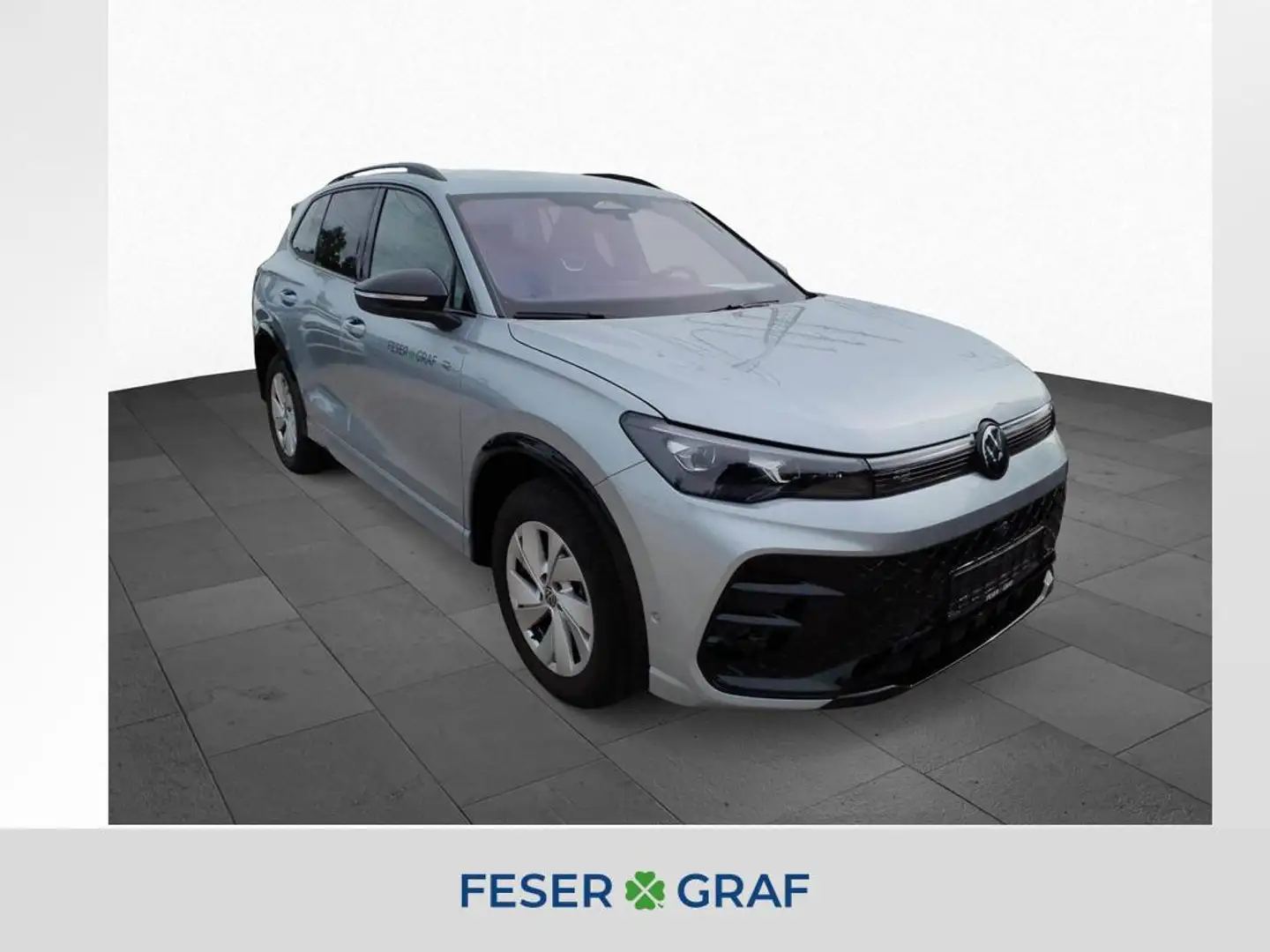 Volkswagen Tiguan 2.0 TDI DSG R-LINE HD-MATRIX AHK KAM360 Silber - 1