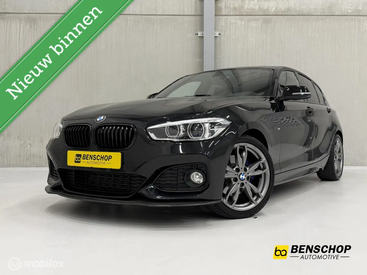 BMW 125 1-serie 125i M Sport uitlaat Navi Cruise Alcantara Negro - 1