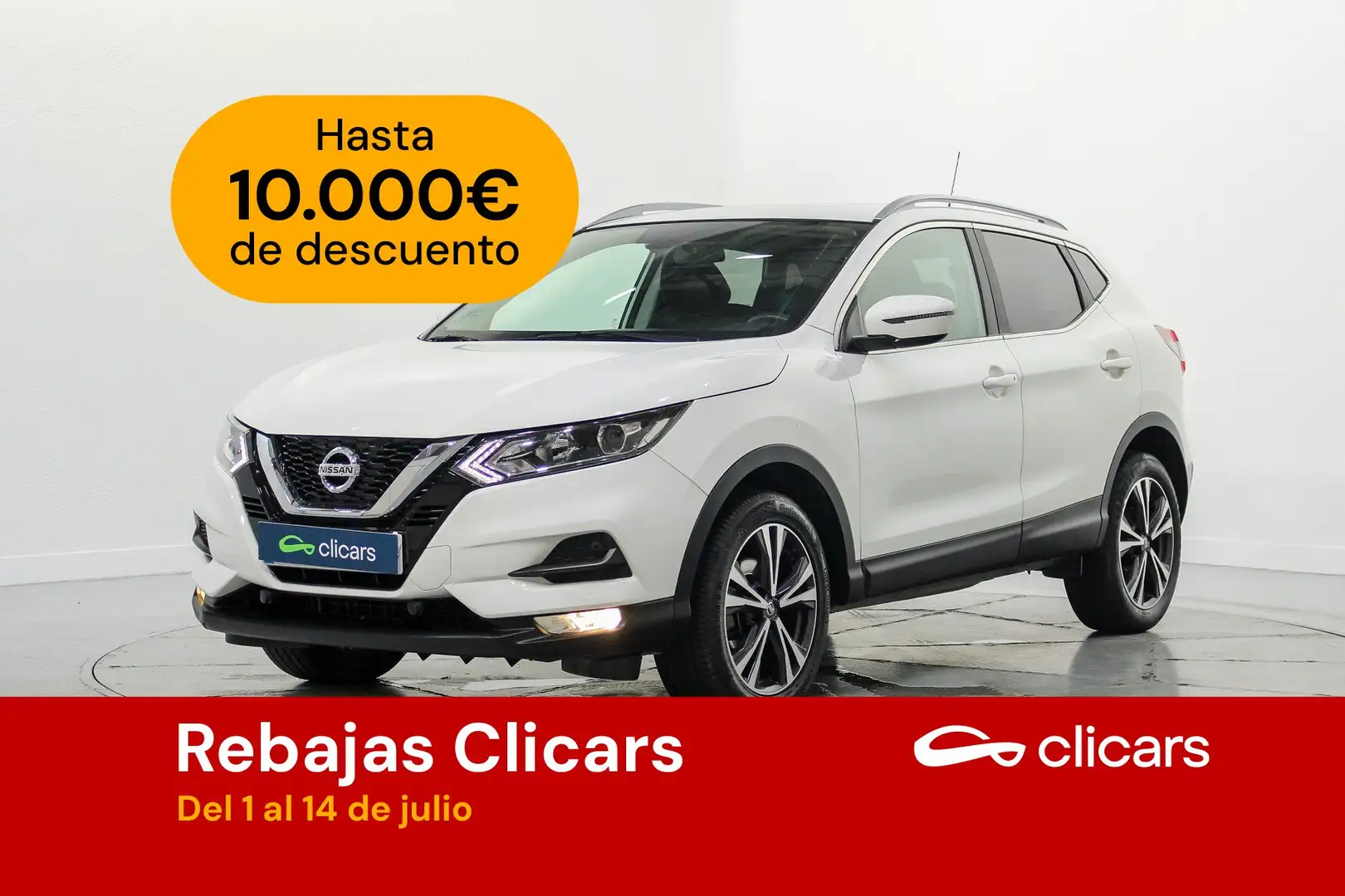 Nissan Qashqai 1.3 DIG-T Acenta 4x2 103kW Blanco - 1