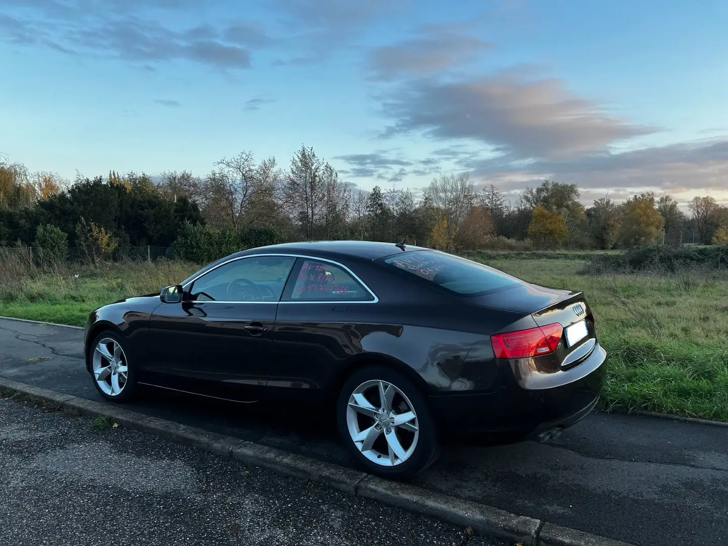 Audi A5 2.0 TDI 177 Ambiente Multitronic A Brąz - 2