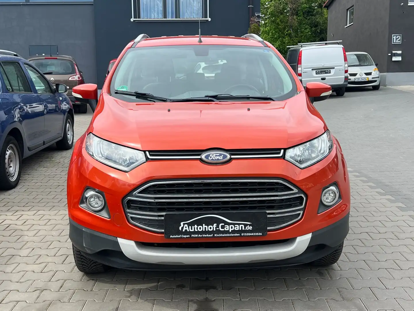 Ford EcoSport EcoSport Titanium/AHK/PDC/TÜV 07.25/ZV/2.Ha/ZV Orange - 2
