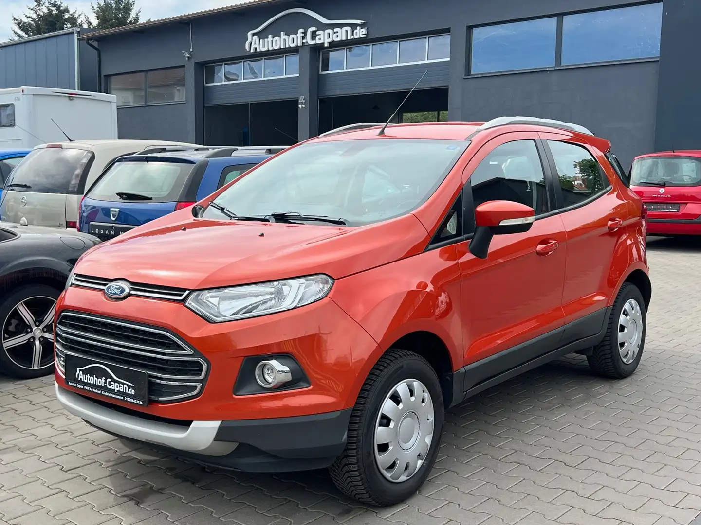 Ford EcoSport EcoSport Titanium/AHK/PDC/TÜV 07.25/ZV/2.Ha/ZV Orange - 1