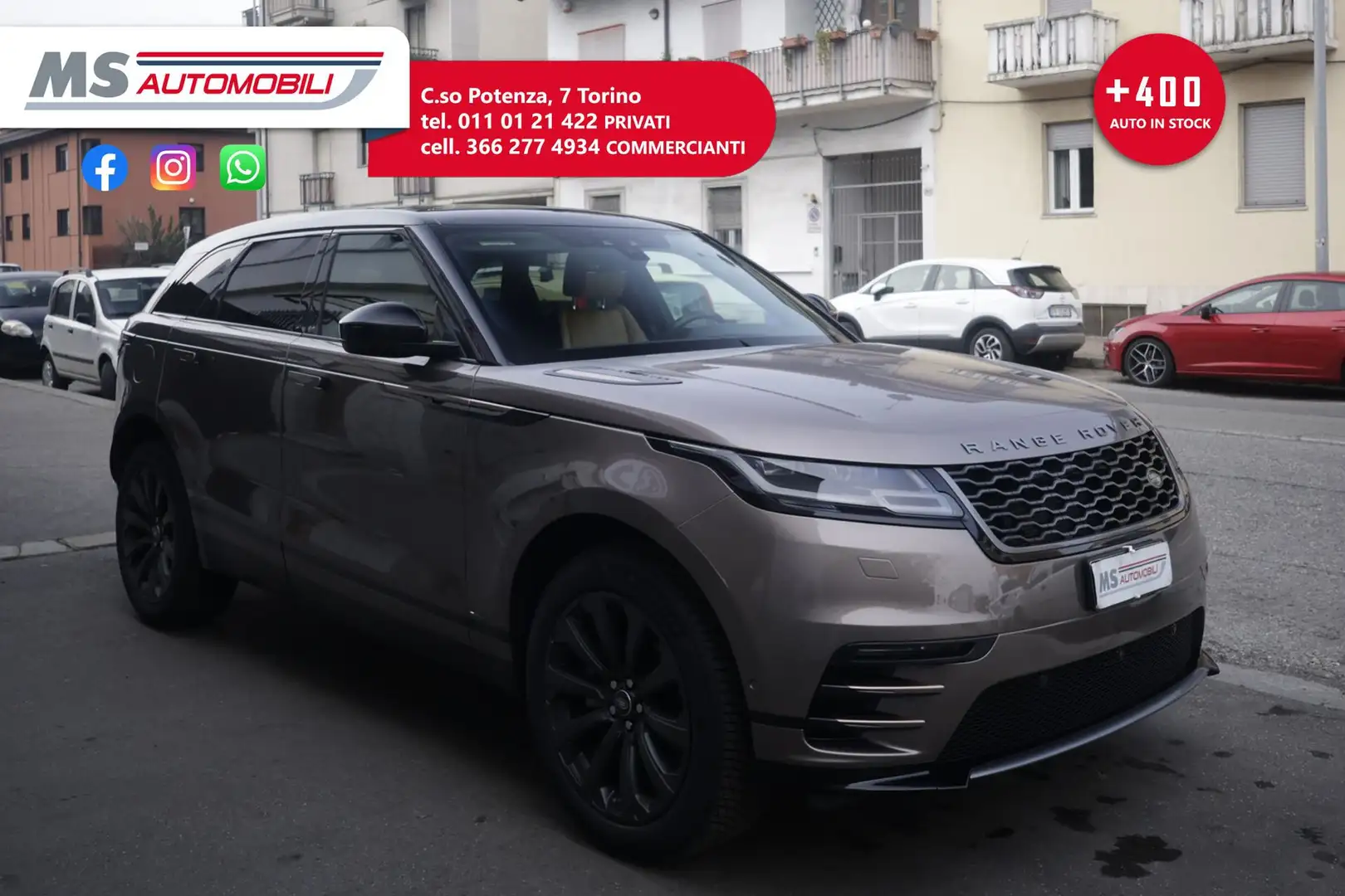 Land Rover Range Rover Velar Range Rover Velar 2.0 Si4 250 CV R-Dynamic HSE Un Bronzo - 1