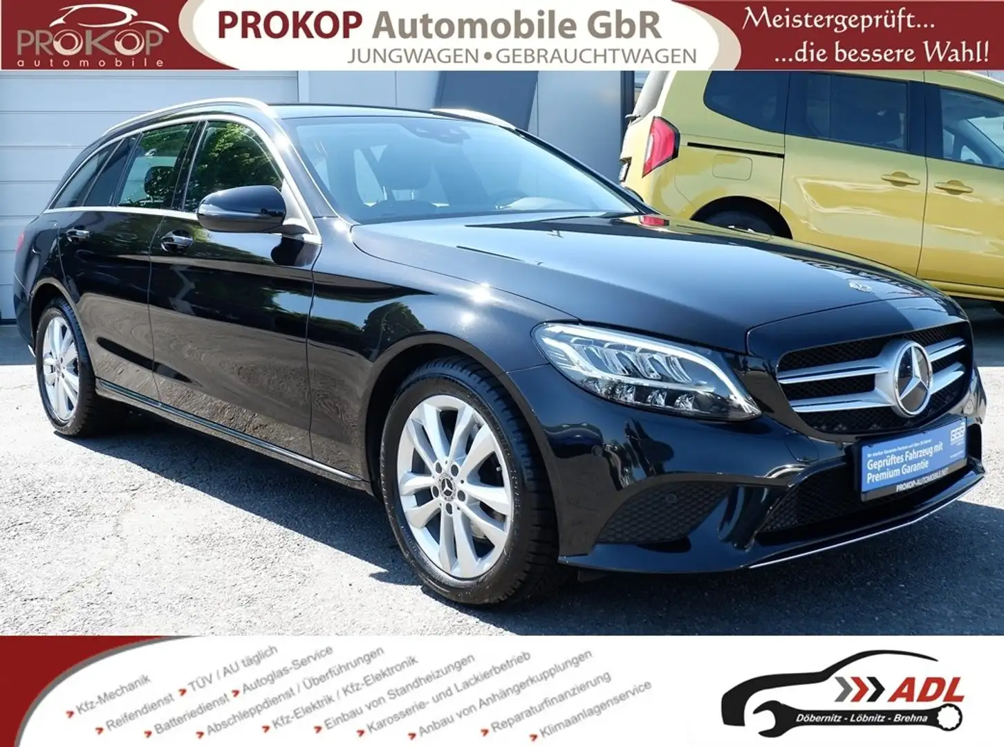 Mercedes-Benz C 200 T-Modell Avantgarde Kamera DAB AppLink Navi LED Schwarz - 1