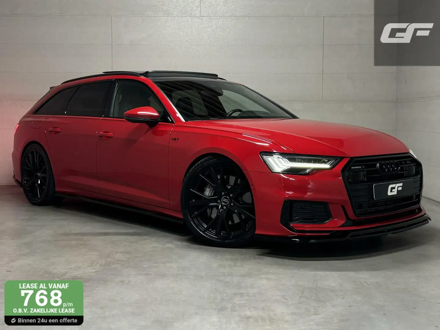 Audi A6 Avant 55 TFSI V6T Quattro S-Line Pano B&O Luchtv S Rood - 1