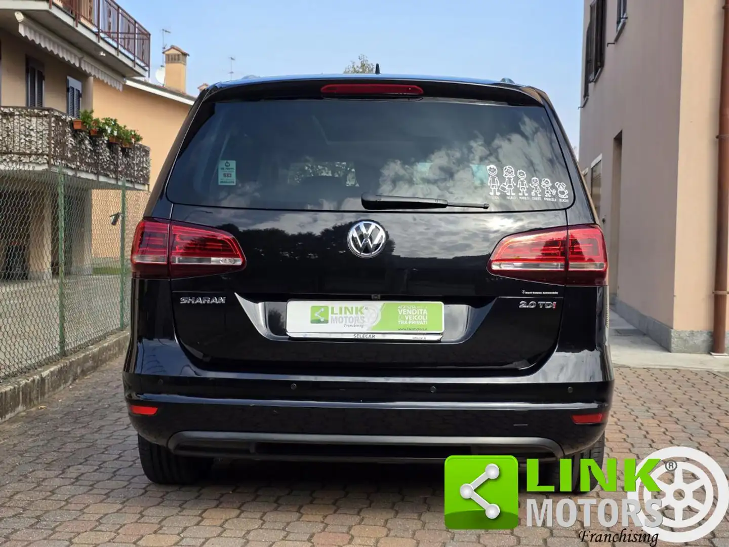 Volkswagen Sharan 2.0 TDI 184 CV DSG 7 Seat Higline Noir - 2