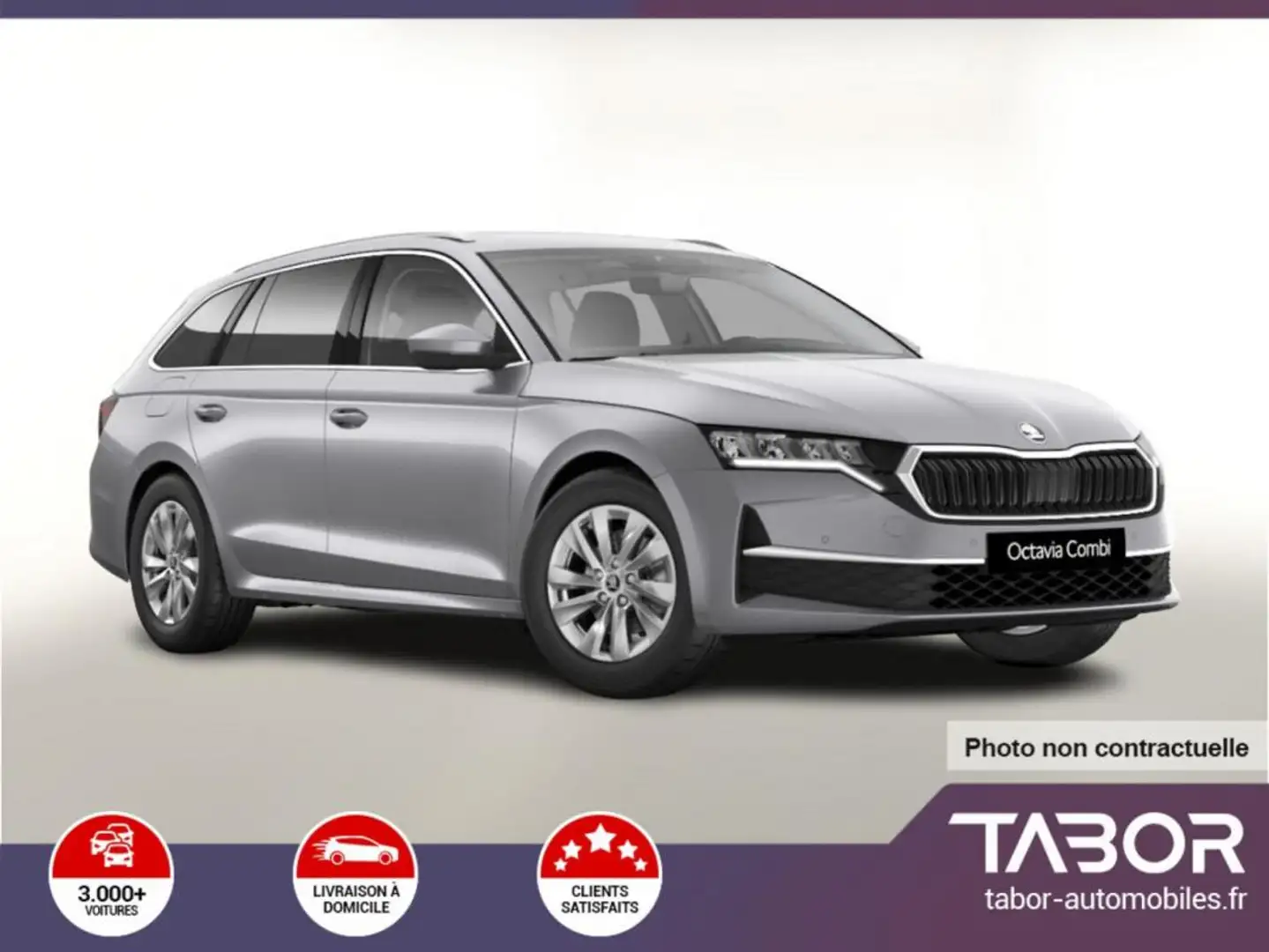Skoda Octavia Combi 2.0 TDI 116 Selection GPS Argent - 1