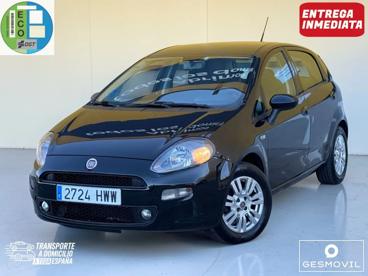 Fiat Punto 1.4 GLP Easy Negro - 1