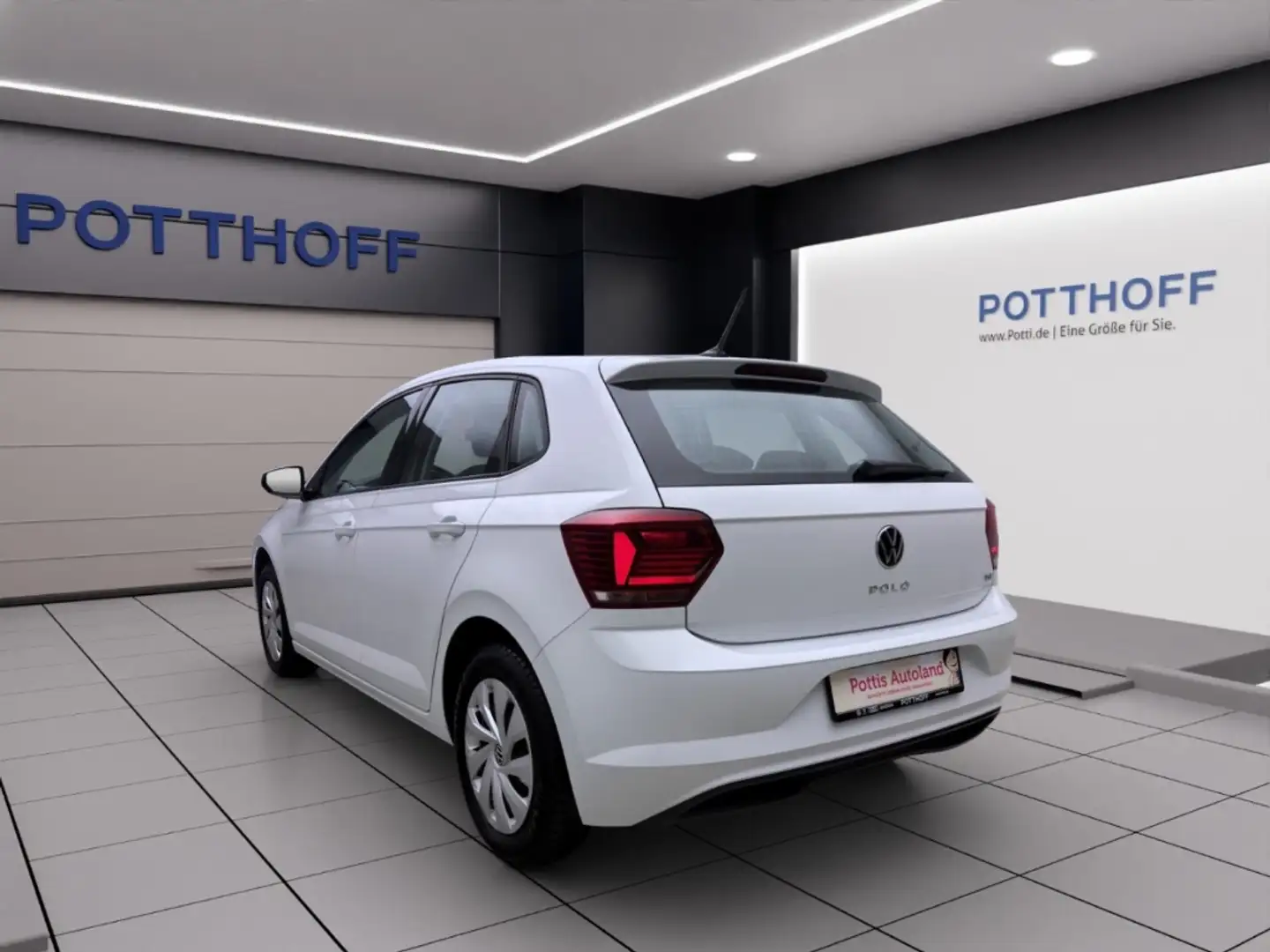 Volkswagen Polo 1.0 TGI COMFORTLINE KLIMA DAB+ GANZJAHR Blanc - 2
