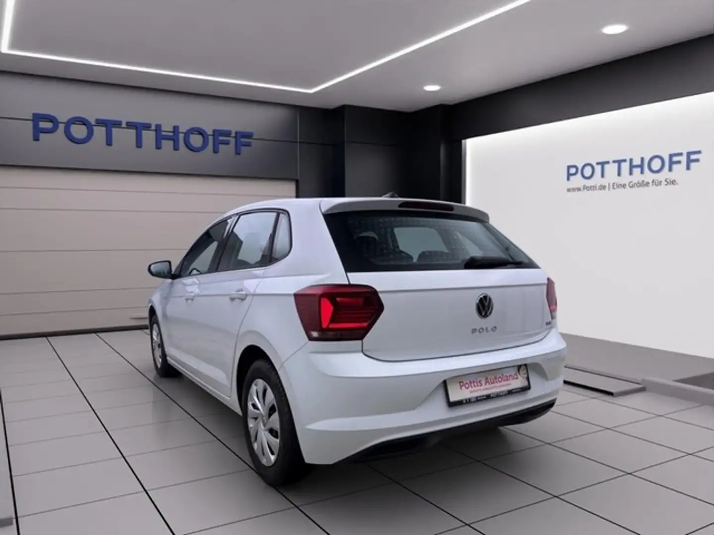 Volkswagen Polo 1.0 TGI COMFORTLINE KLIMA DAB+ GANZJAHR Weiß - 2