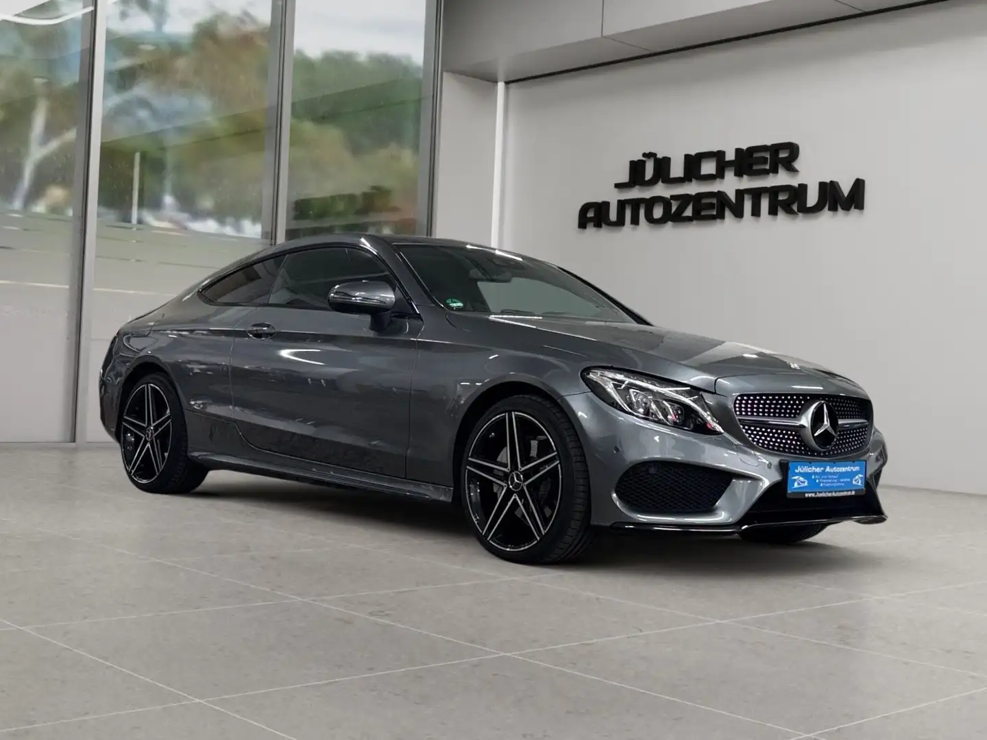 Mercedes-Benz C 200 Coupe 4Matic Amg Line Automatik, Insp. Neu Szürke - 1