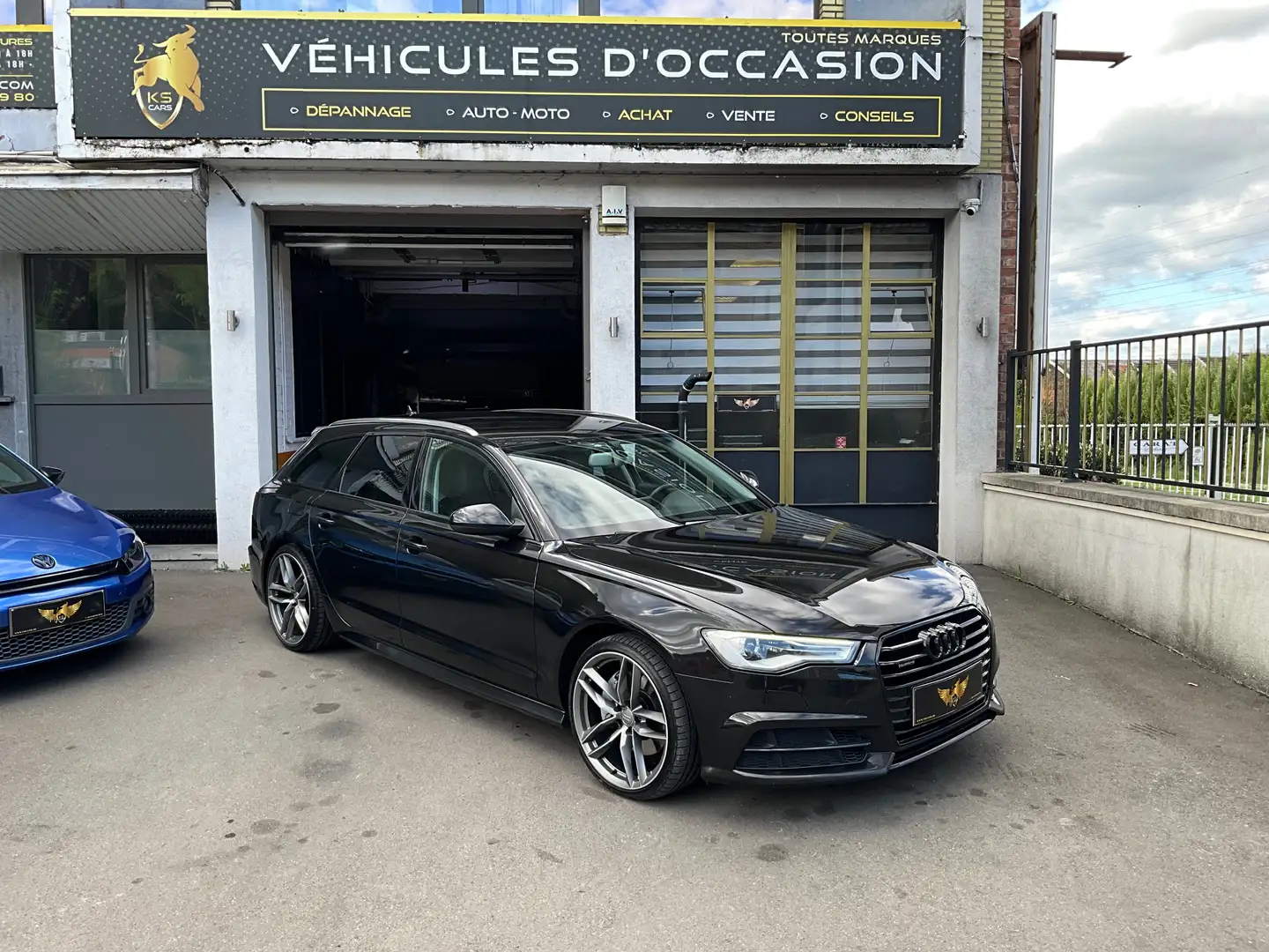 Audi A6 A6 Avant 3.0 TDi V6 Quattro S tronic Zwart - 1