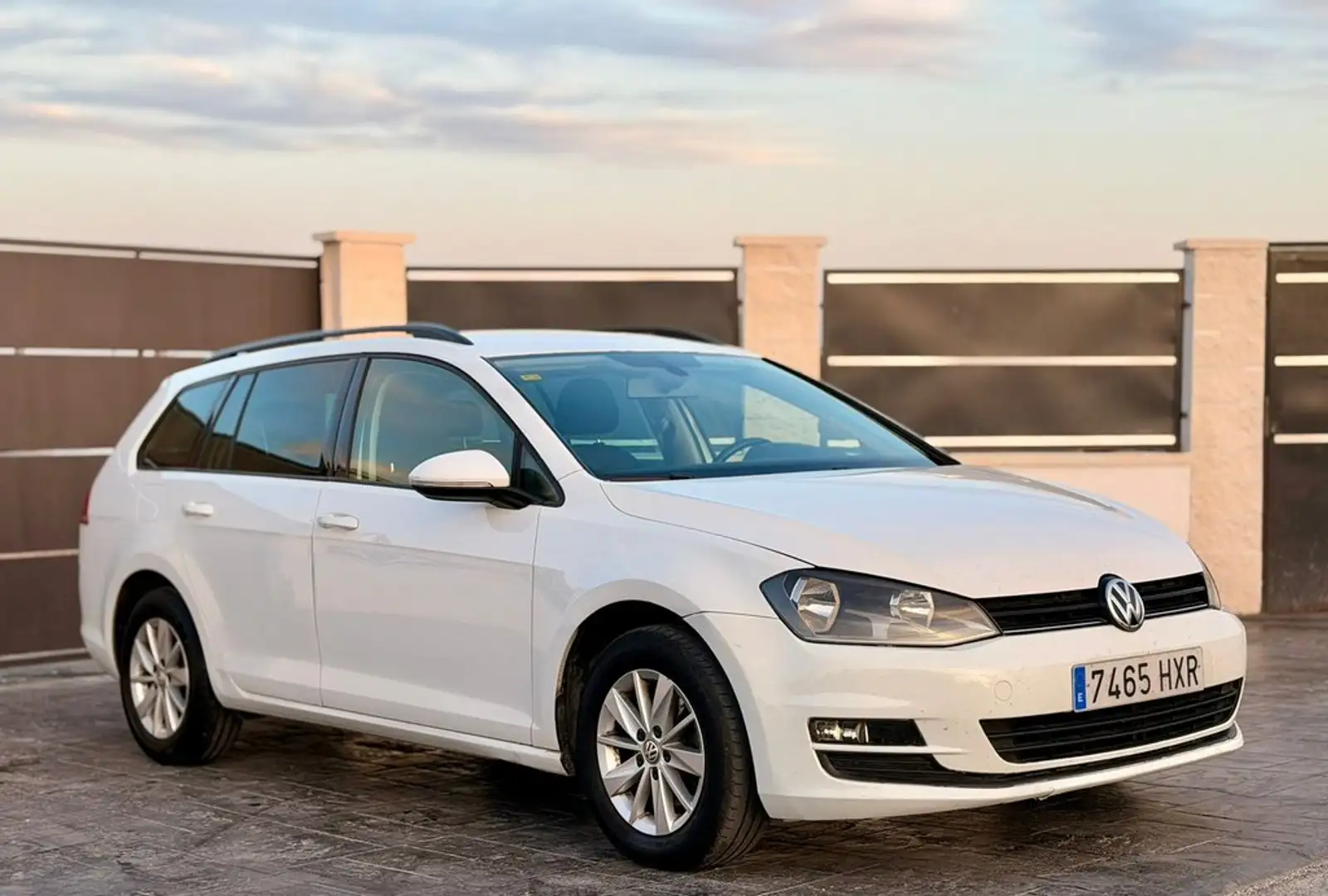 Volkswagen Golf Variant 1.6 TDI CR Advance Blanco - 2