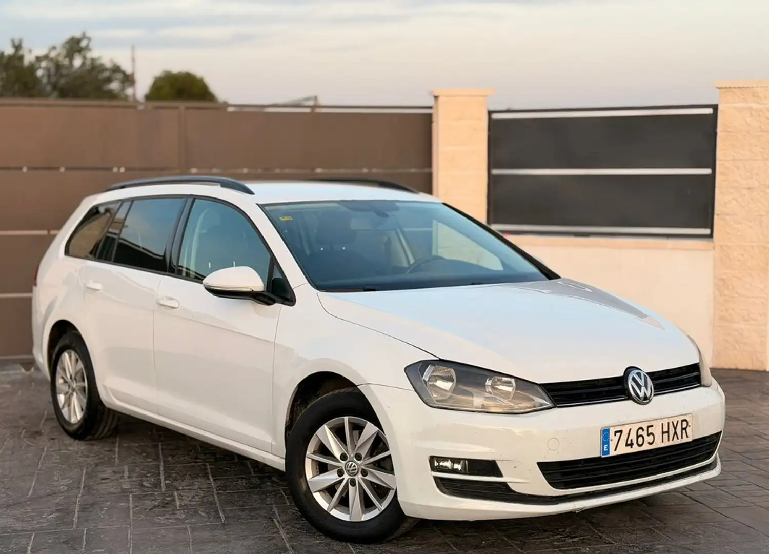 Volkswagen Golf Variant 1.6 TDI CR Advance Blanco - 1