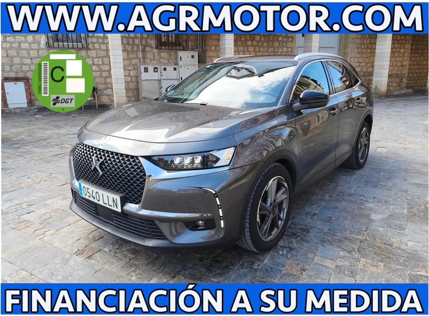 DS Automobiles DS 7 Crossback 1.5BlueHDi Be Chic Aut. Gris - 1