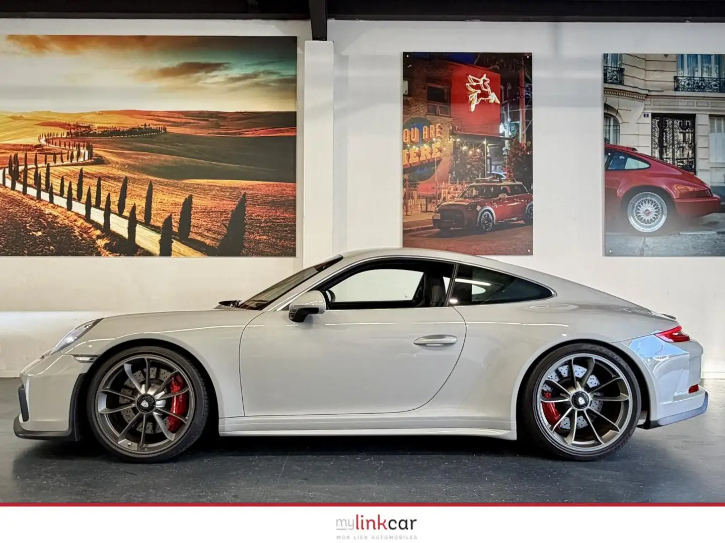 Porsche 911 991 GT3 Touring 4.0i 500 coupé Ph2 élligible Porsche Approved Grijs - 2