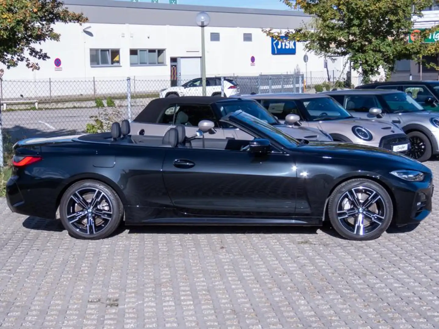 BMW 430 i Cabrio M Sport ACC Alarm H&K KoZg LRH ParkA Negro - 2