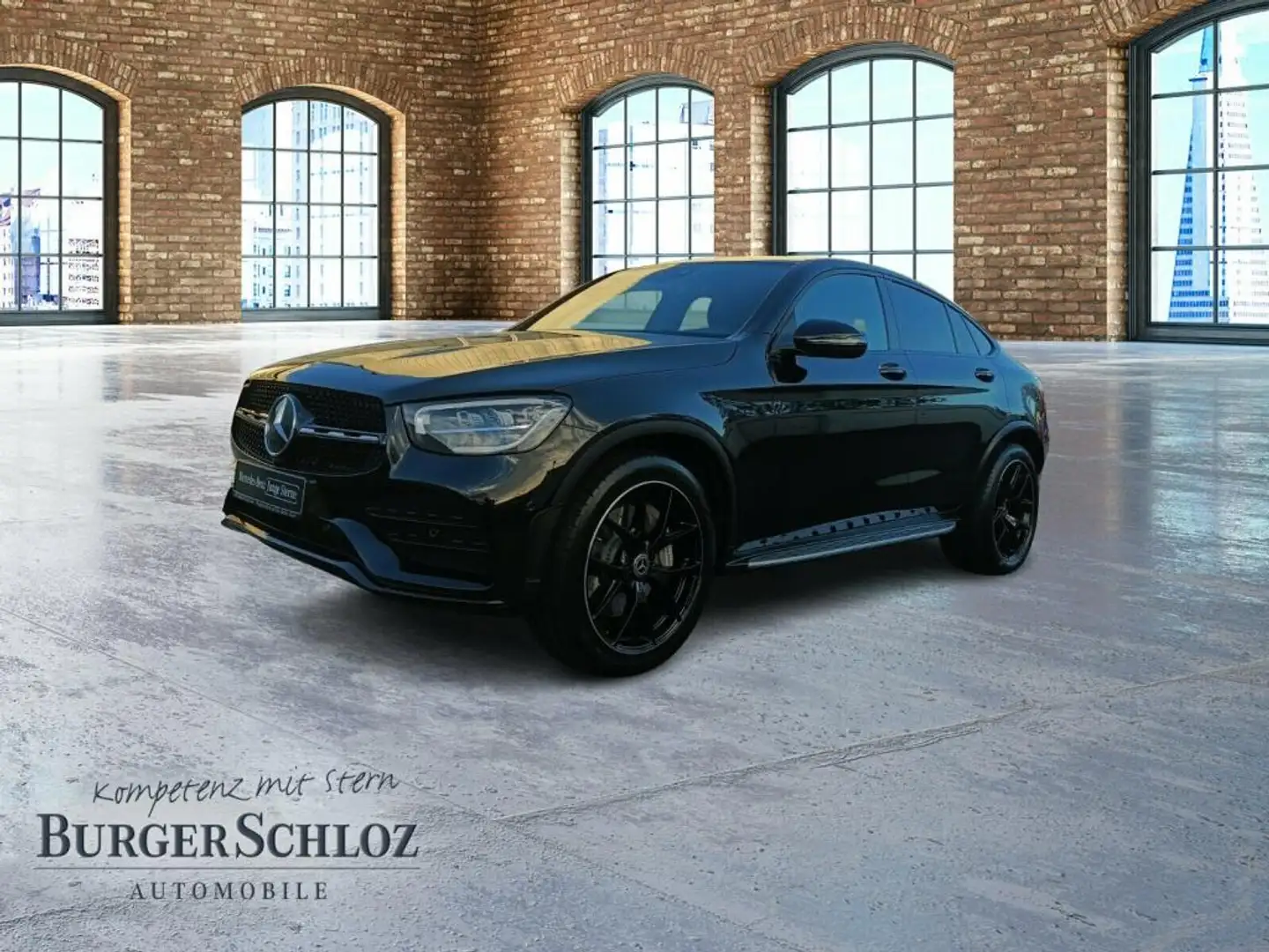 Mercedes-Benz GLC 200 d 4M AMG 360 AUT Bel.Sitz HUD Kam. LED Schwarz - 1