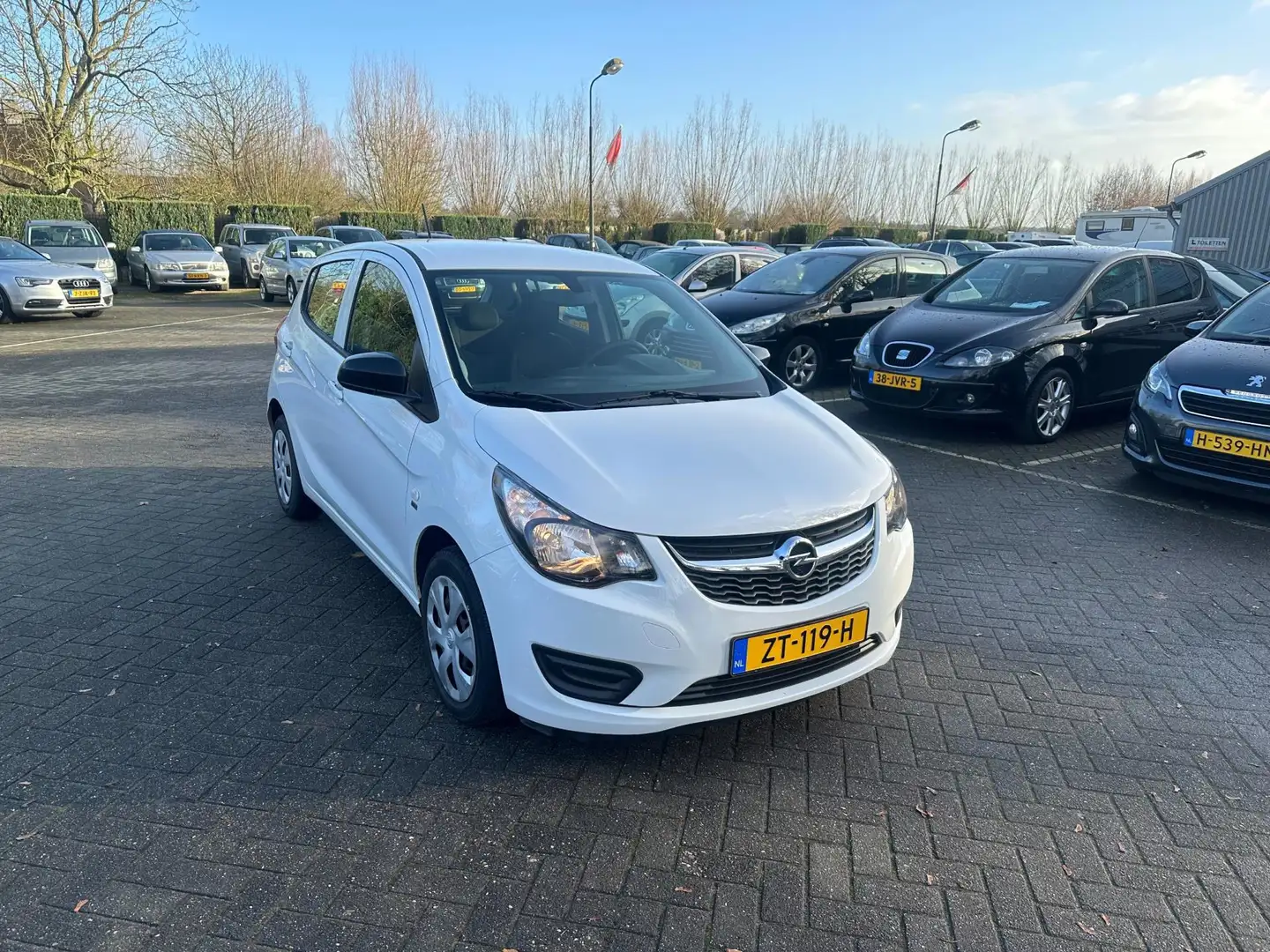 Opel Karl 1.0 ecoFLEX 120 Jaar Edition , airco Wit - 2