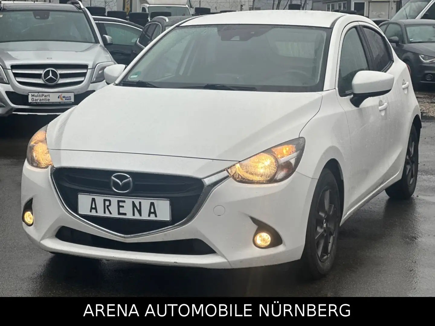 Mazda 2 Lim. 1.5 Automatik*Exclusive-Line*Multimedia Blanco - 1