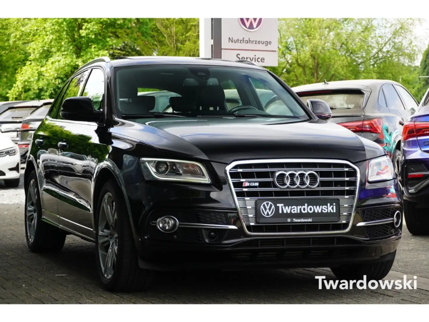 Audi SQ5 STANDHEIZUNG ACC Pano AHK Kamera B&O Memory Schwarz - 1