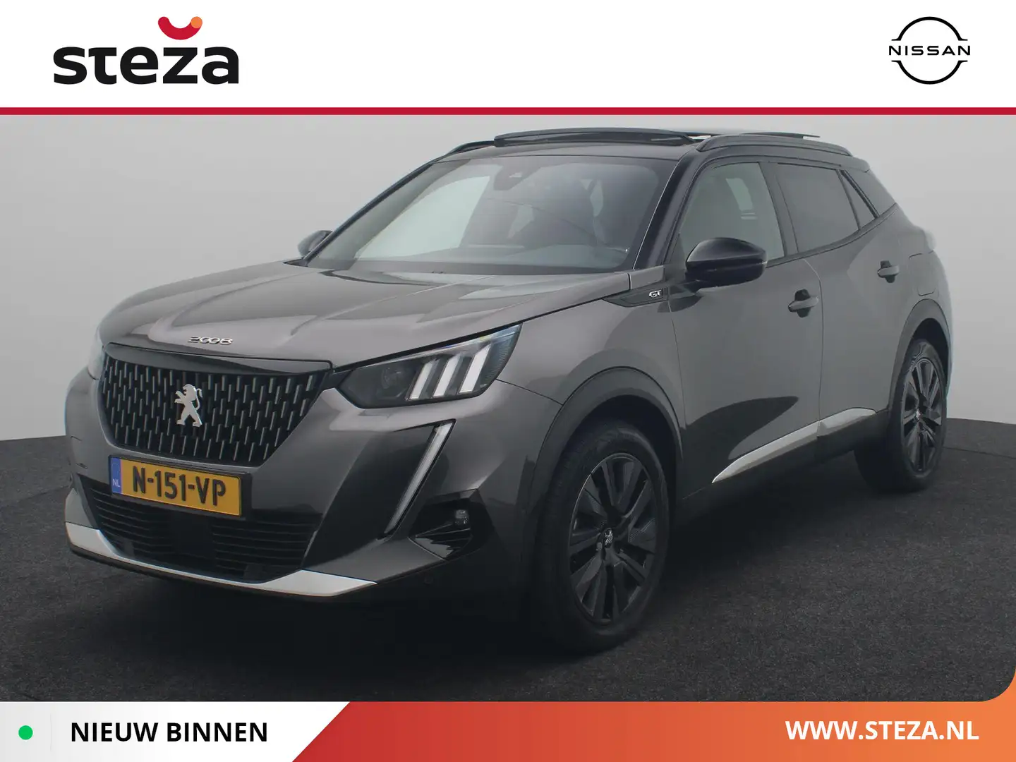 Peugeot 2008 1.2 PureTech GT Pack Grijs - 1