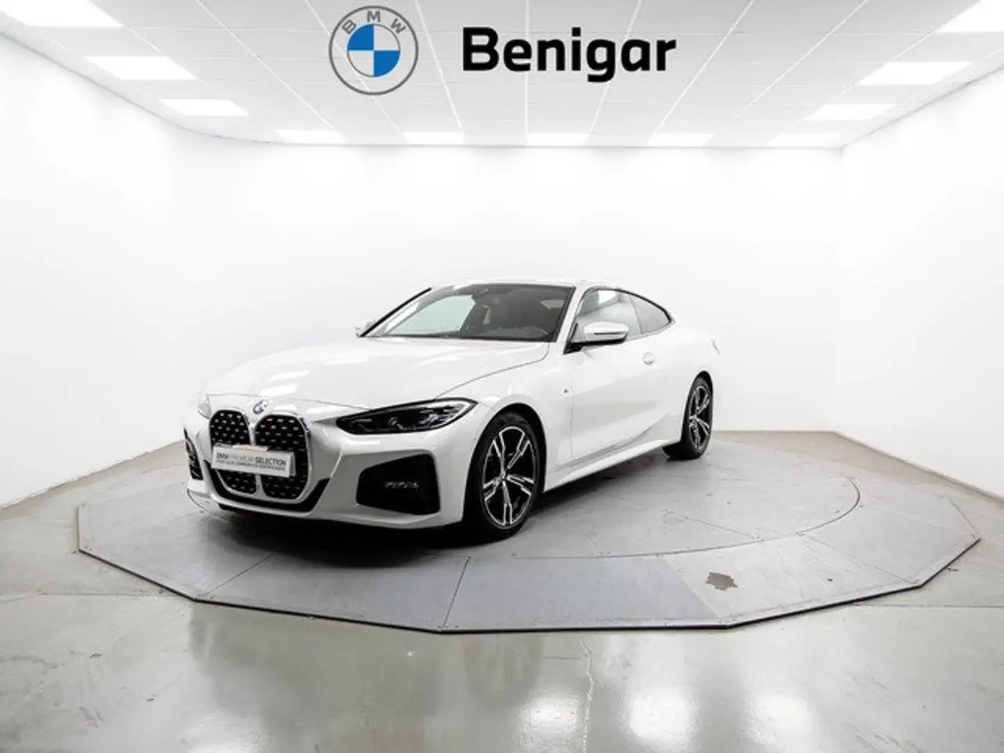 BMW 420 420dA Coupé Blanco - 1