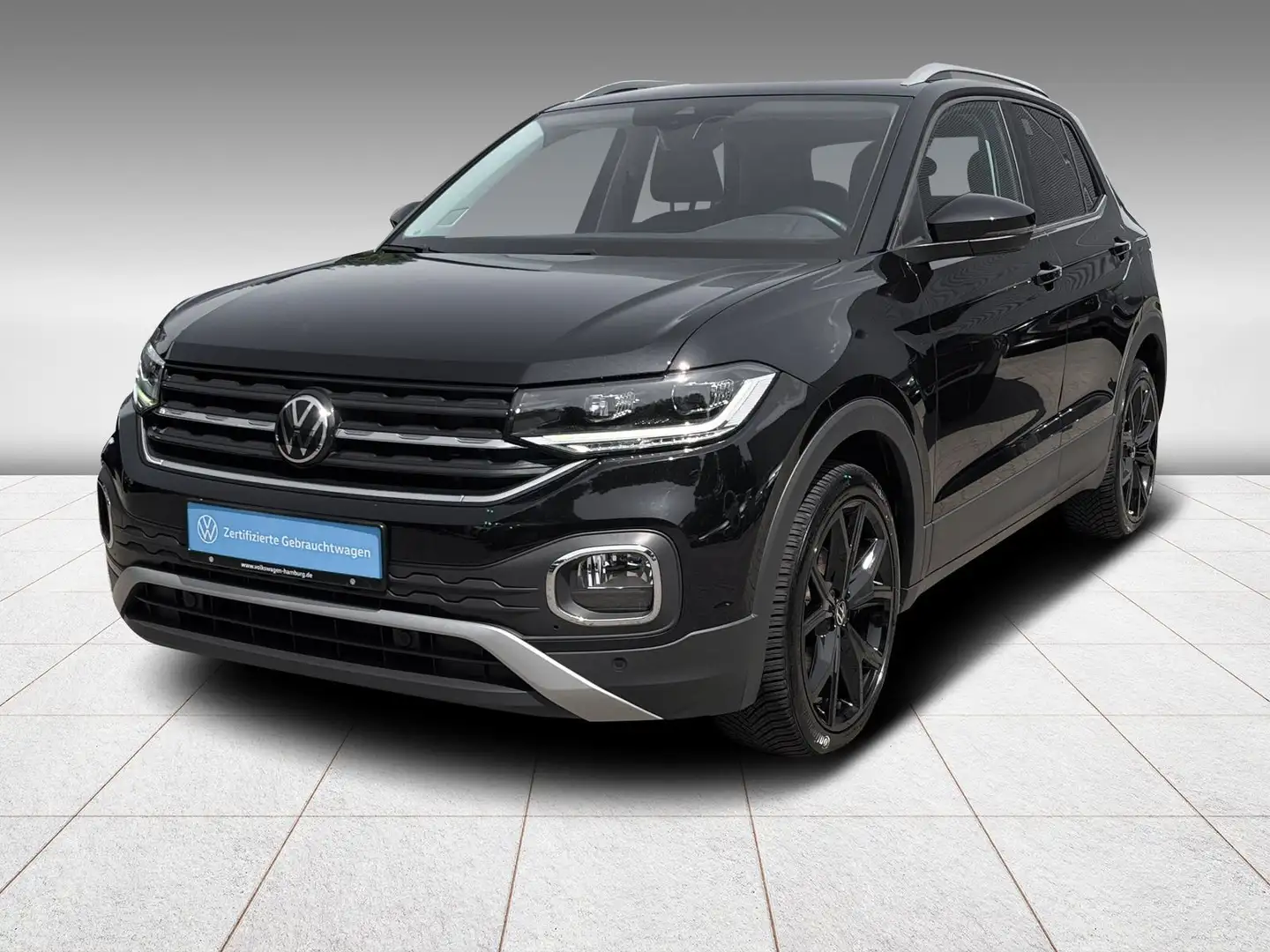 Volkswagen T-Cross 1.0 l TSI Style LED Kamera Sitzhzg. 6-Ga Schwarz - 2