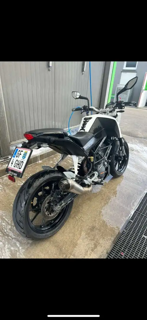 KTM 125 Duke White - 2