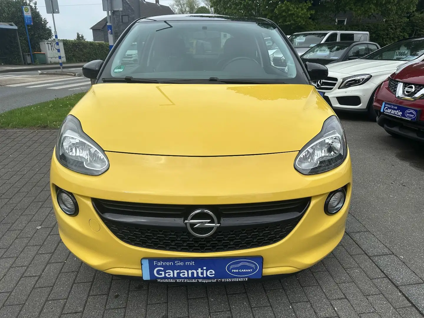 Opel Adam SLAM*Teilleder*17 Zoll*Scheckheft*Intelli* Gelb - 2