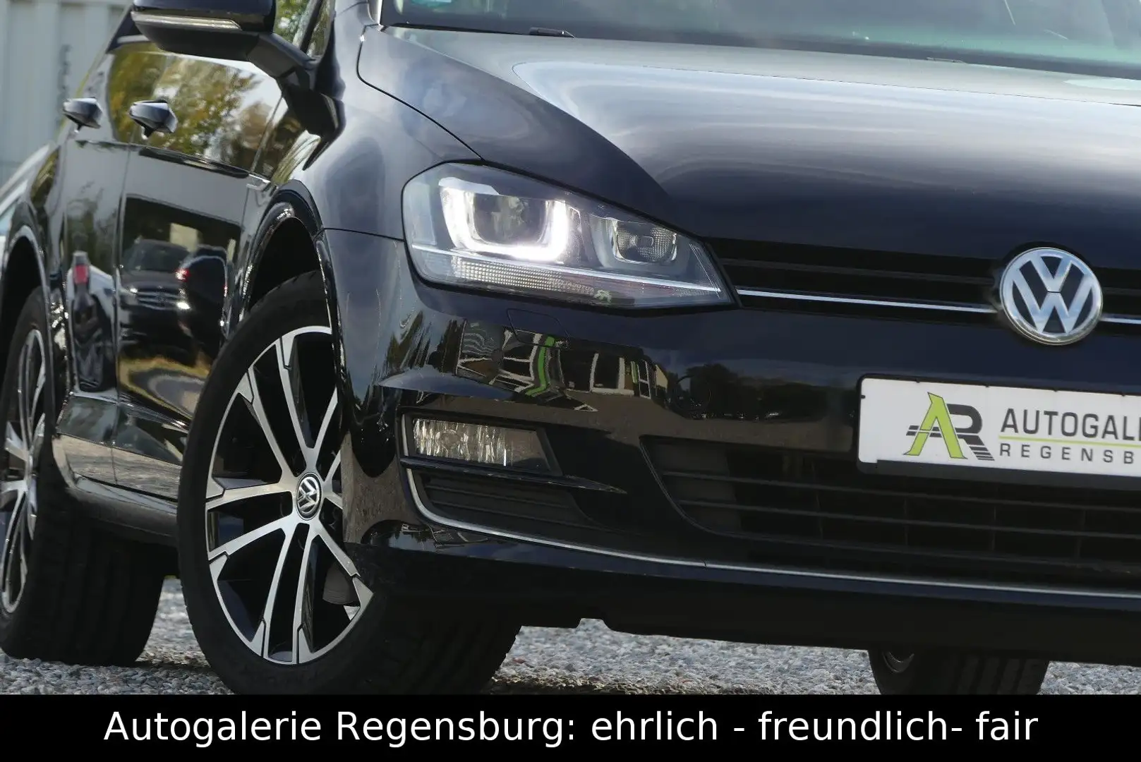 Volkswagen Golf VII Lim. Lounge BMT*XENON*NAVI GROß* Schwarz - 1