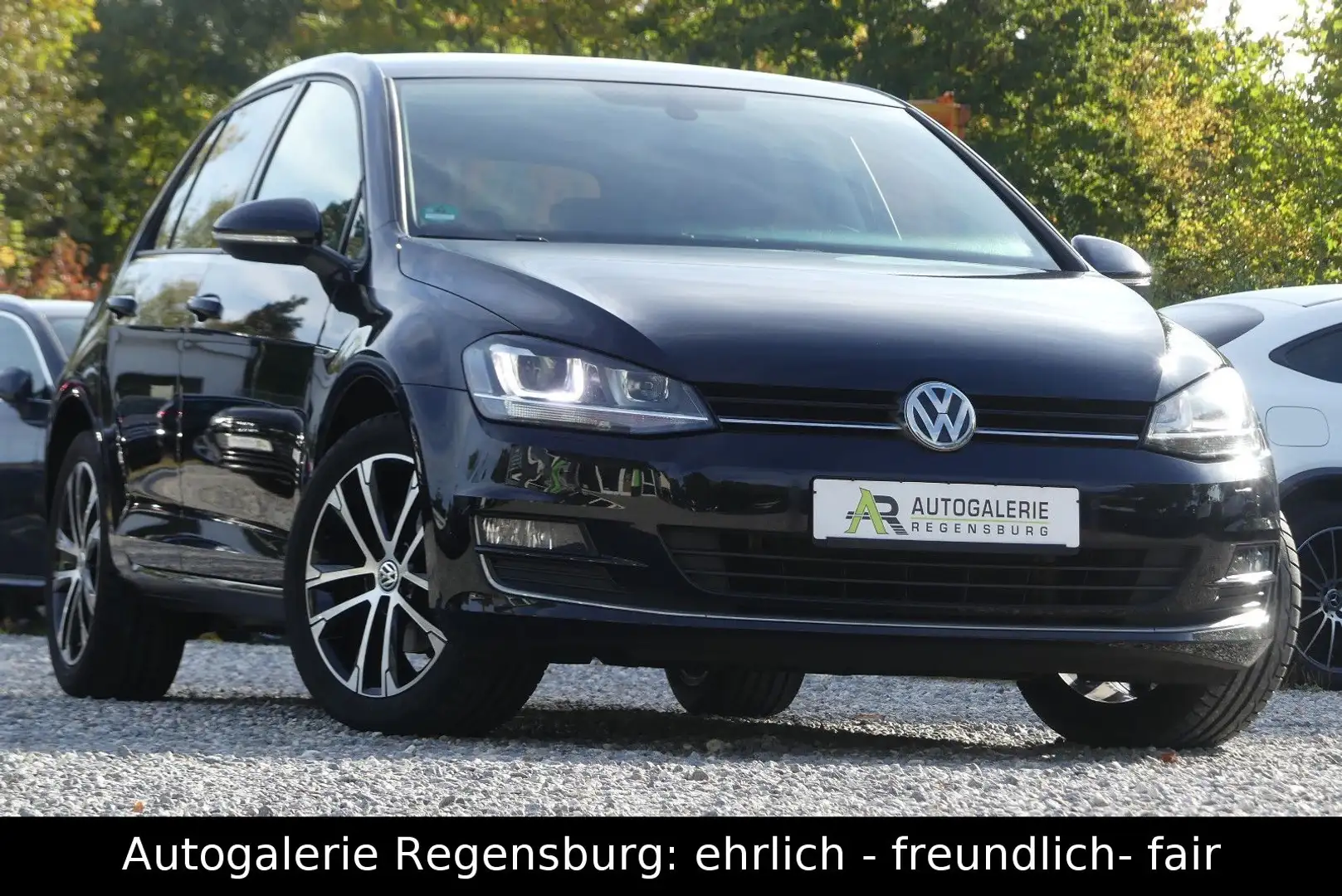 Volkswagen Golf VII Lim. Lounge BMT*XENON*NAVI GROß* Schwarz - 2