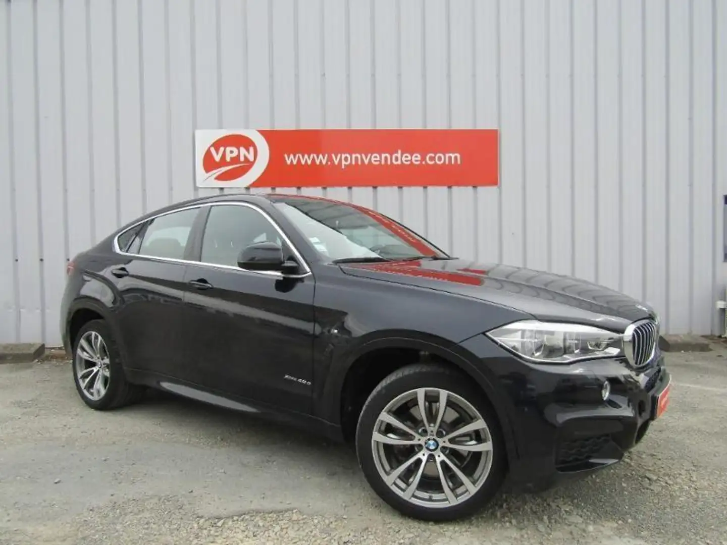 BMW X6 xDrive 40dA 313ch M Sport Zwart - 1