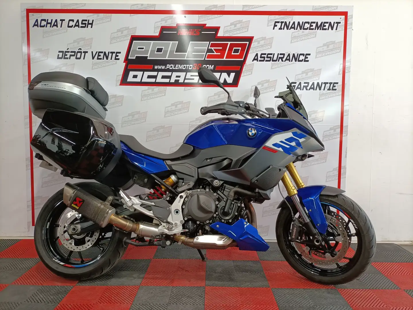 BMW F 900 XR Bleu - 1