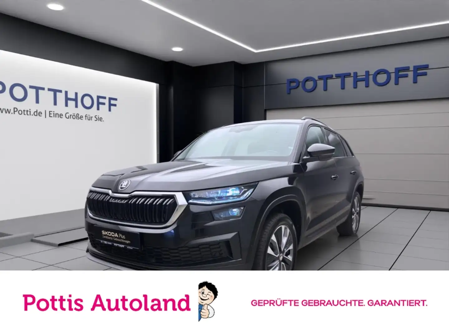 Skoda Kodiaq 2.0 TSI DSG 4x4 TOUR STANDHZG NAVI KAMERA Schwarz - 1