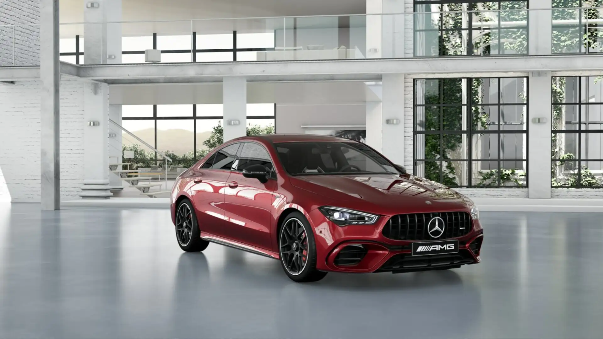 Mercedes-Benz CLA 45 AMG CLA 45 S AMG 4M+ NIGHT+PERF-SITZ+AHK+BURME+KEYL Rot - 2