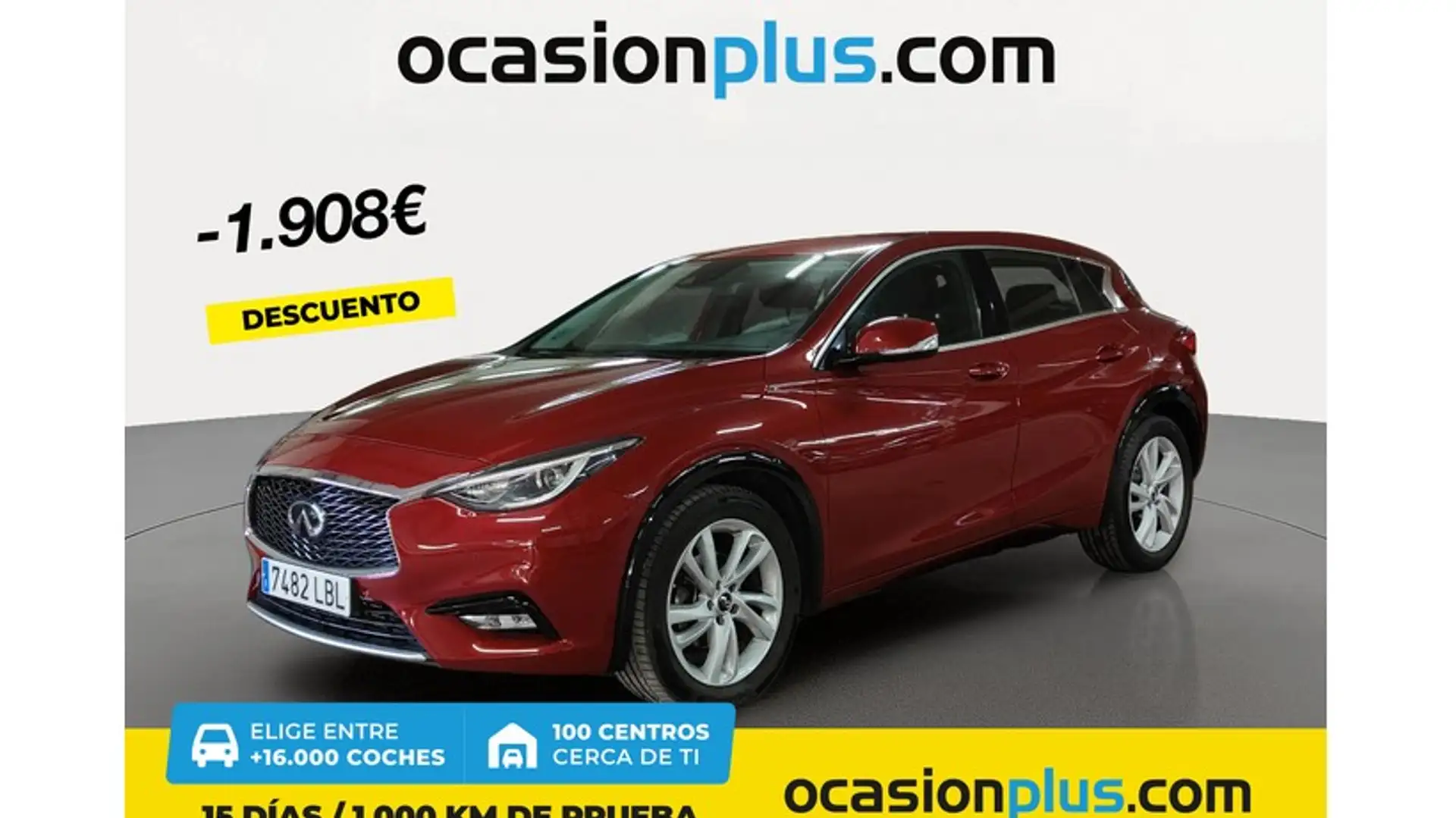Infiniti Q30 1.6tc Premium 7DCT 156 Червоний - 1
