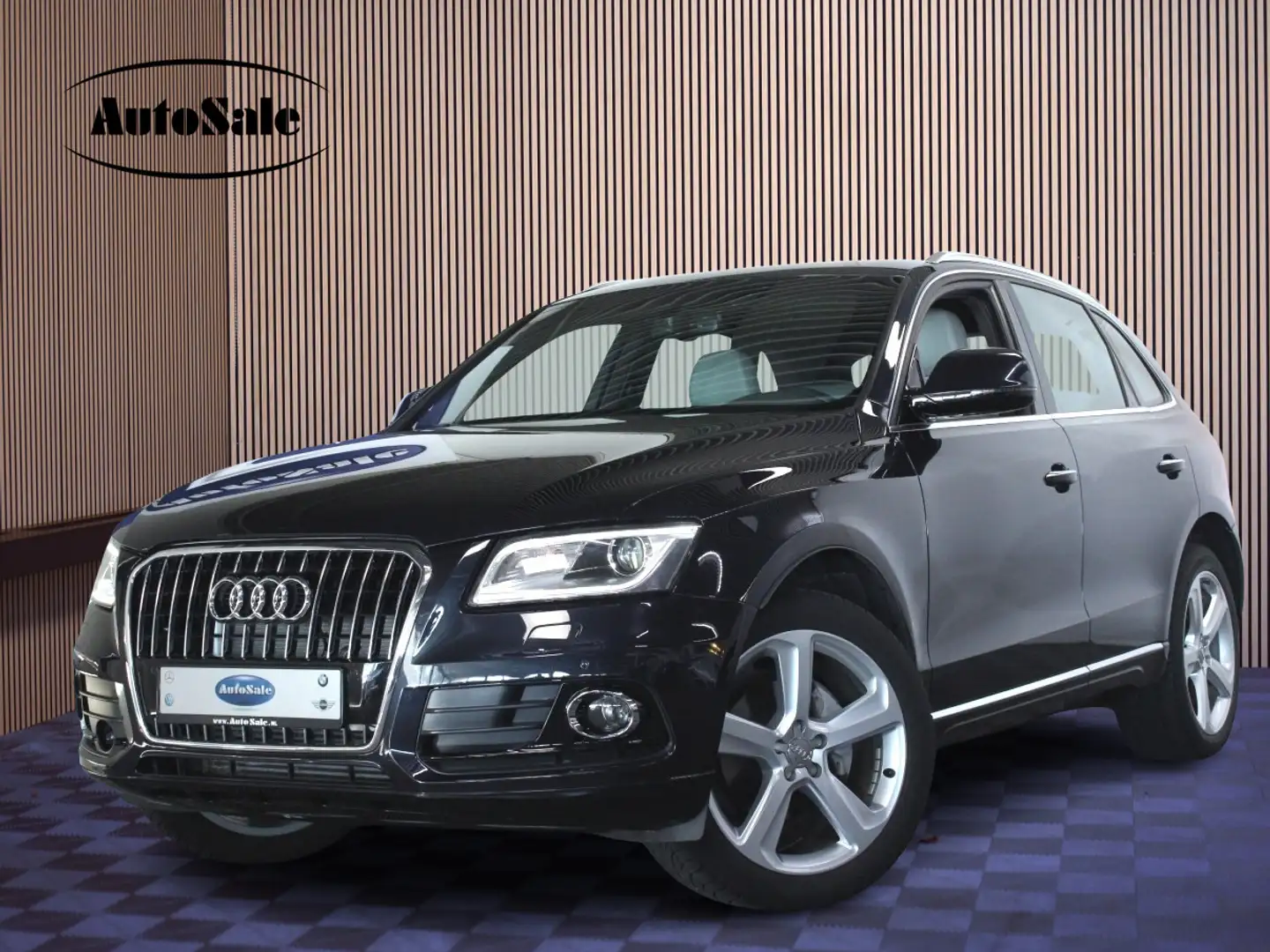 Audi Q5 2.0 TFSI Quattro S-Line 1eEIG ACC LEDER KEYLS STOE Mavi - 1