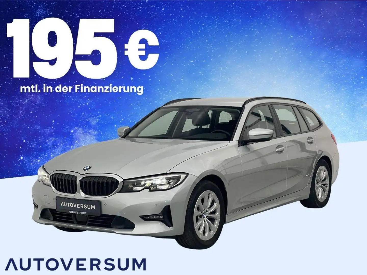 BMW 320 i *AHK*MEM*LED*ACC*KAM*VIRT*CARPLAY*HARMAN* Silber - 1