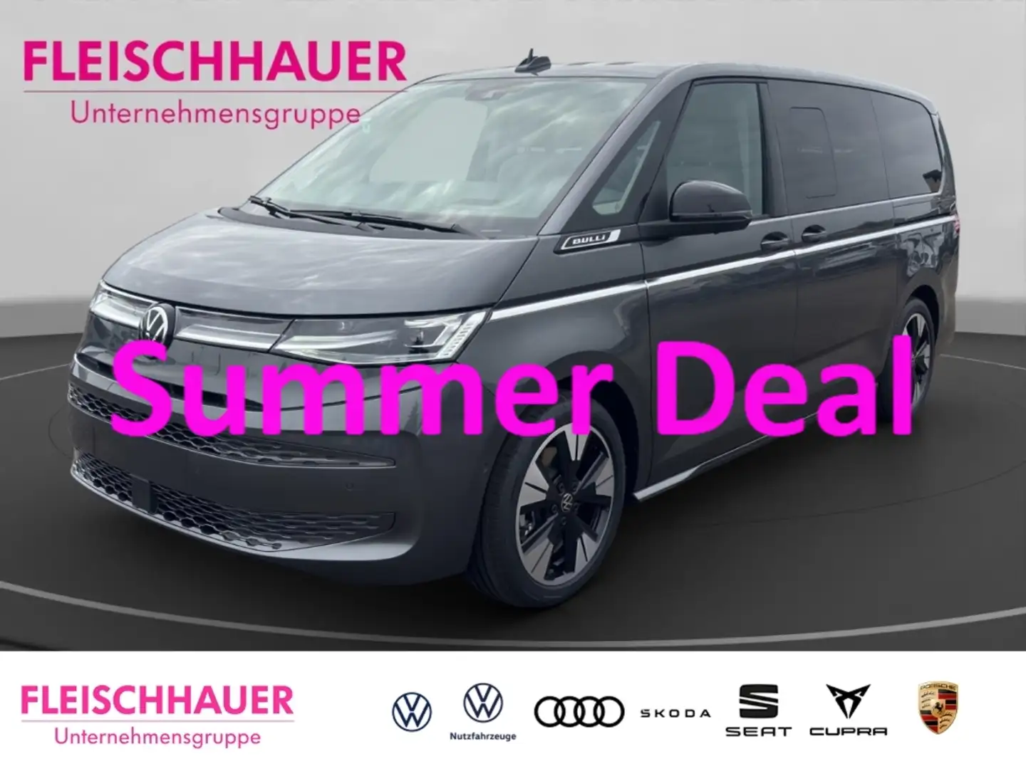 Volkswagen T7 Multivan lang Style 2,0 l 110 kW TDI          VK 81211,-EUR Grau - 1