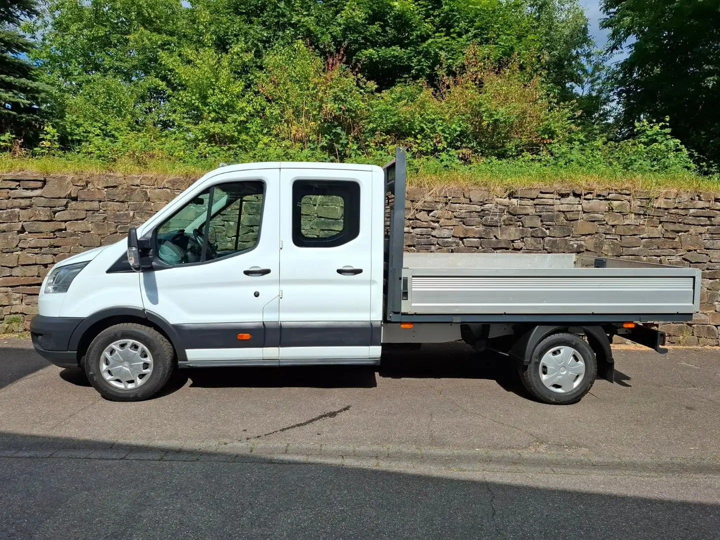 Ford Transit Pritsche 350 L3 DK Trend Klima Wit - 2