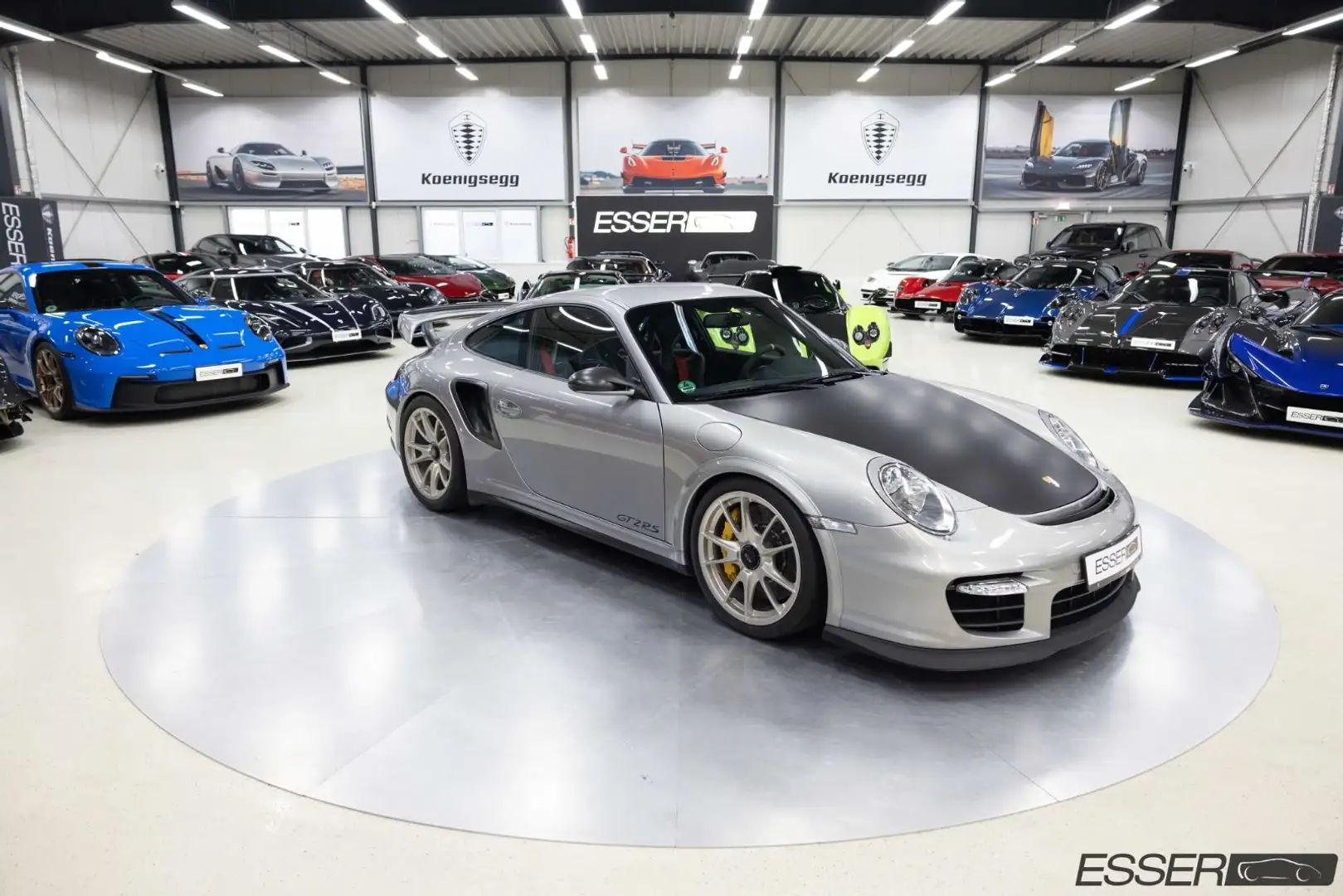 Porsche 997 GT2 RS | 1/500 | 90L | PASM | Carbon Silber - 1