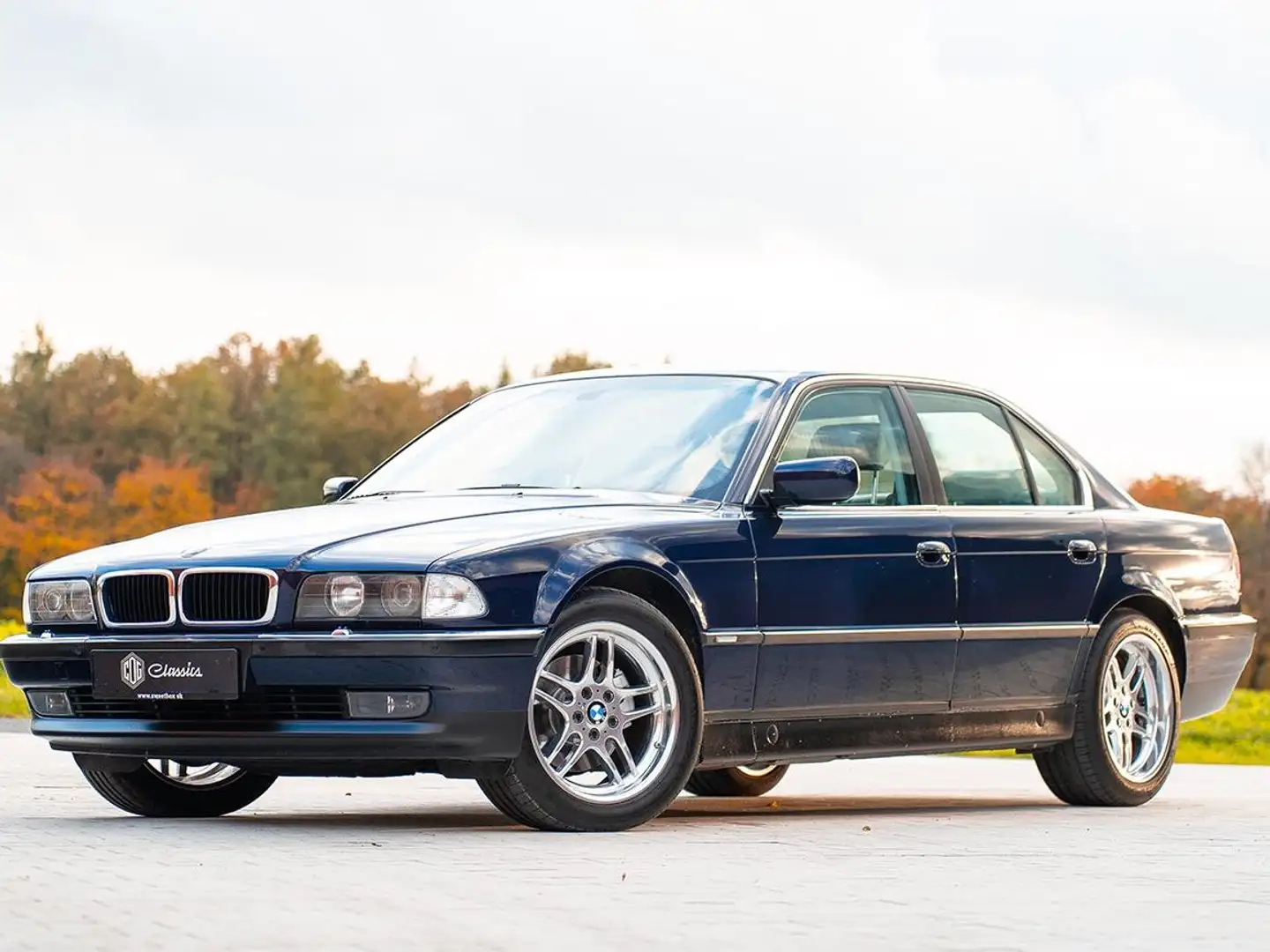 BMW 740 740i/84tkm/VolleHistorie/2Hnd/Originalzustand! Bleu - 2