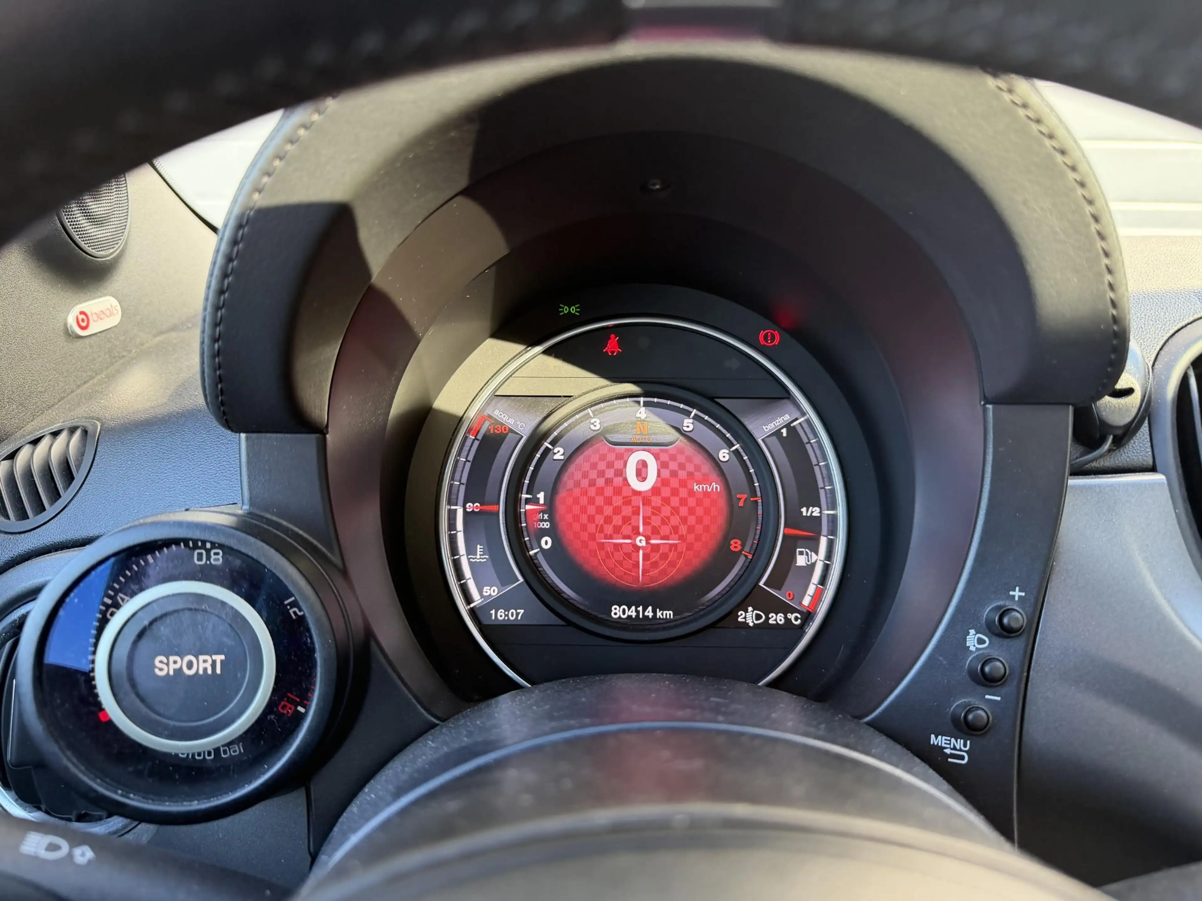 Fiat 500 Abarth 1.4 T-Jet Turismo | Panoramadak | Camera | Beats A — photo 17