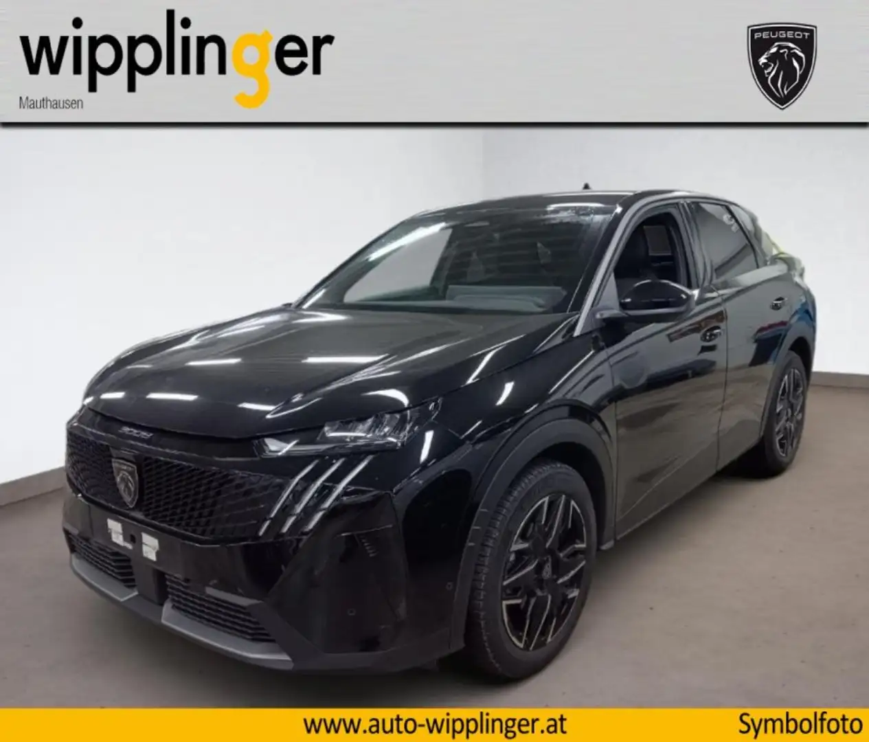 Peugeot 3008 Allure Hybrid 145-eDCS6 Schwarz - 1