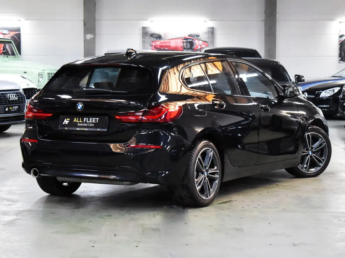 BMW 118 M Sport Pack - CarPlay, Cuir / Tissus, Navigation Zwart - 2