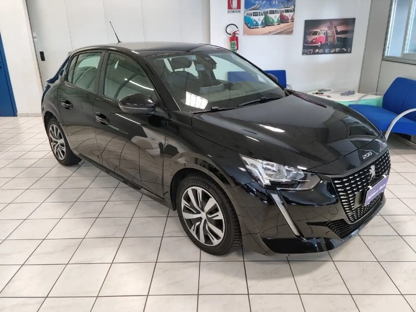 Peugeot 208 208 PureTech 75 Stop&Start 5 porte Active Zwart - 1