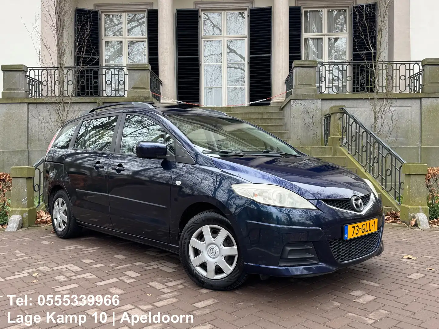 Mazda 5 1.8 Touring 7 Persoons Airco Schuifdak 2x Schuifde Azul - 1