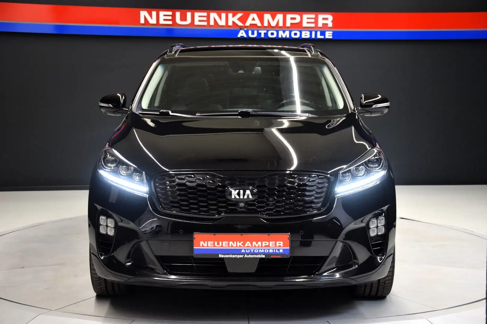 Kia Sorento GT-Line 4WD Pano Sitzlüft Leder Ambiente Schwarz - 2